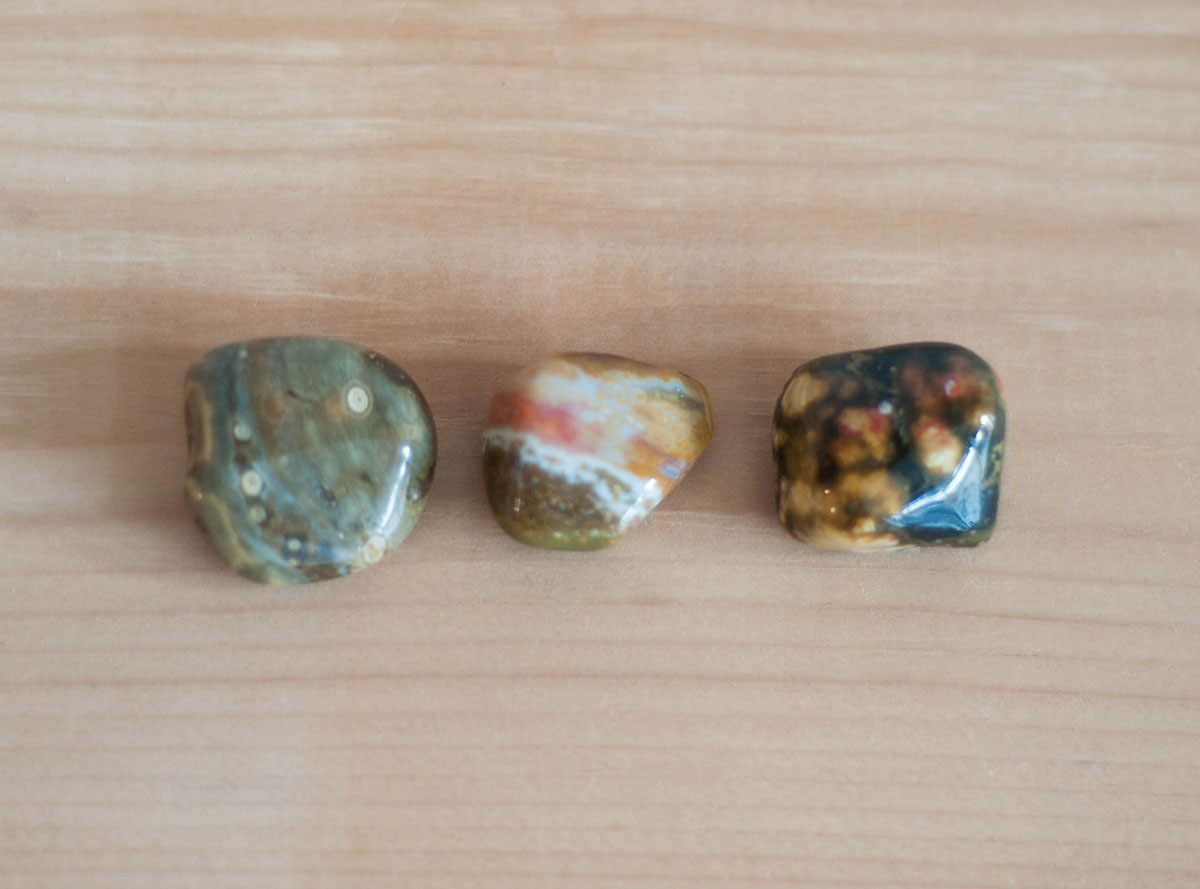 Tumbled Ocean Jasper